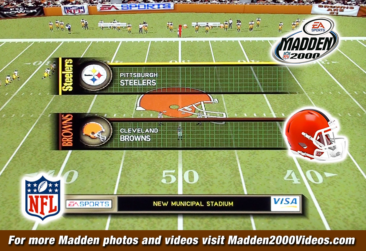 Madden NFL 2000 Cleveland Browns Roster