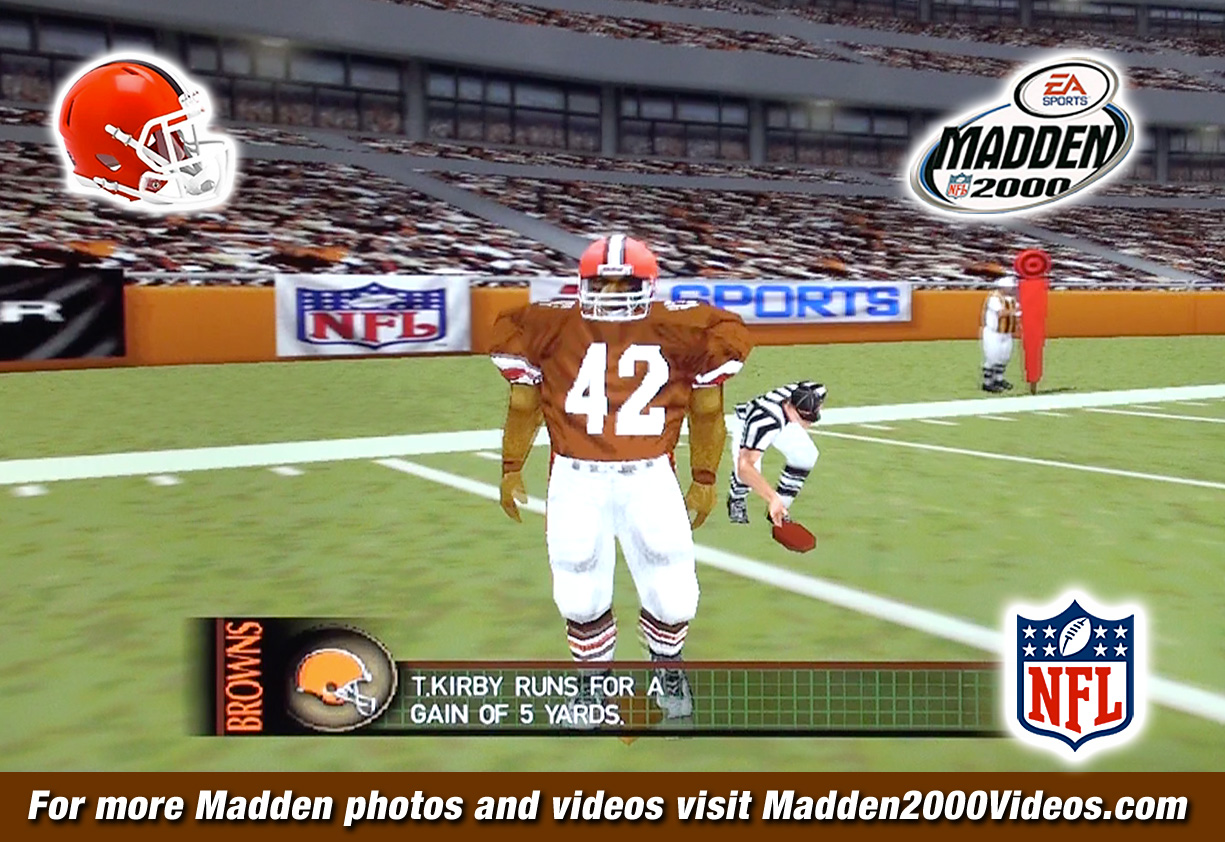 Madden NFL 2000 Cleveland Browns Video