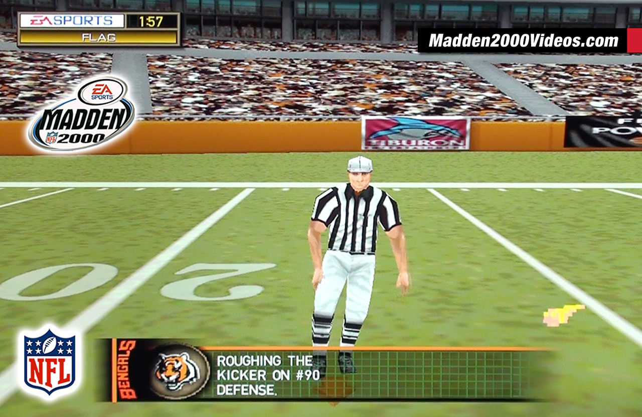 Madden NFL 2000 Referee Penalty Photo