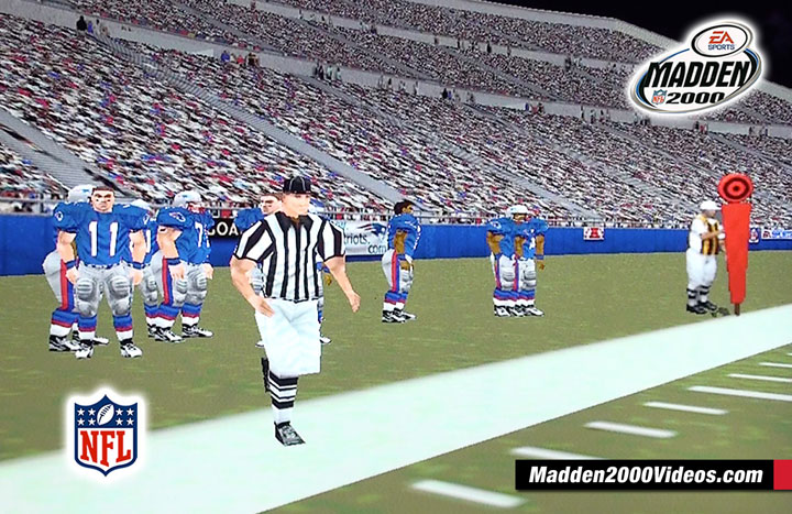 Madden NFL 2000 Referee Measure Photo