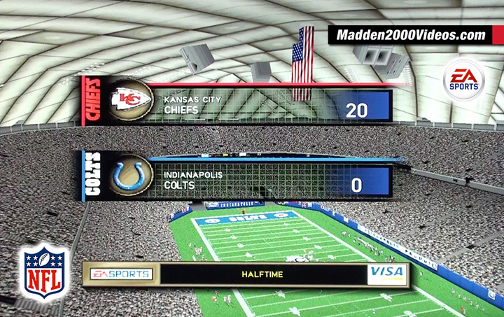 Madden NFL Chiefs Game Score Photo
