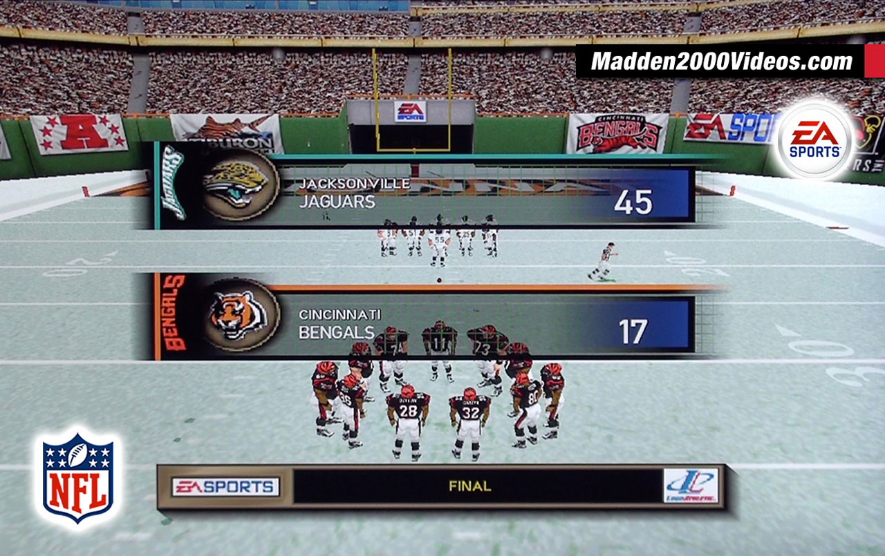 Madden NFL Bengals Game Photo