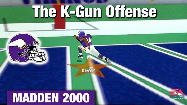 Madden K-Gun Offense Playbook Video