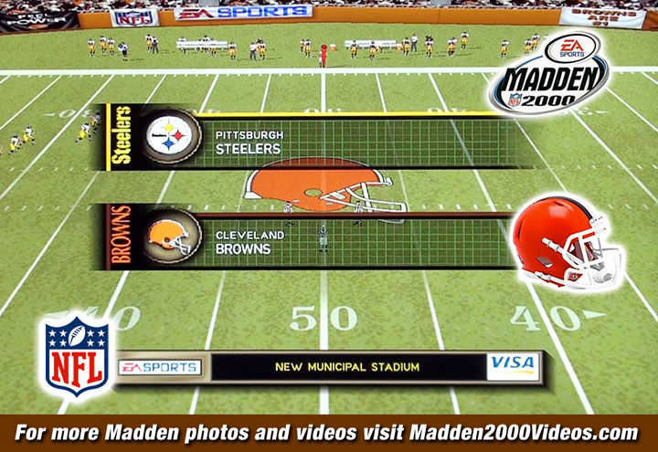 Madden NFL 2000 Cleveland Browns Photo
