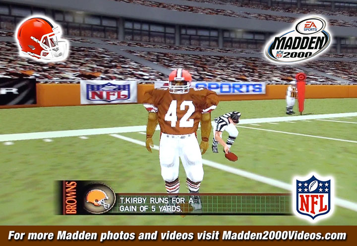 Madden NFL 2000 Cleveland Browns Photo