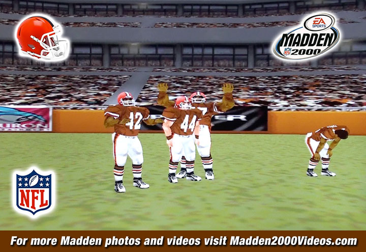 Madden NFL 2000 Cleveland Browns Photo