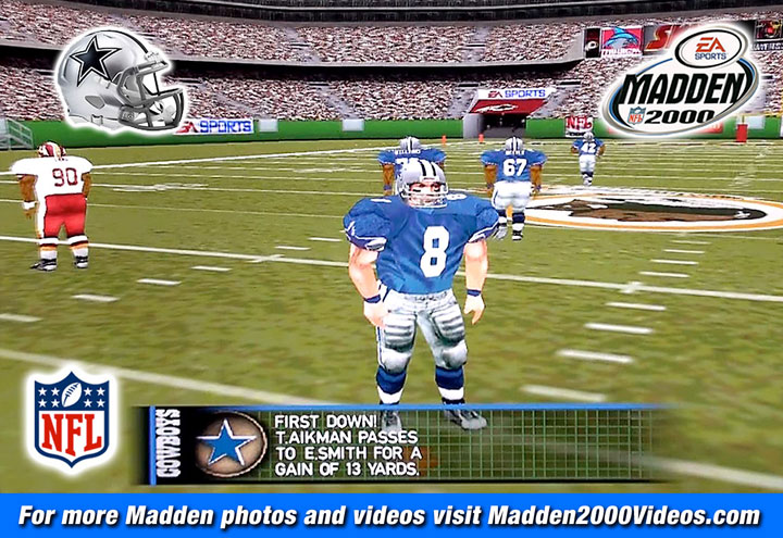 Madden NFL 2000 Cowboys Photo