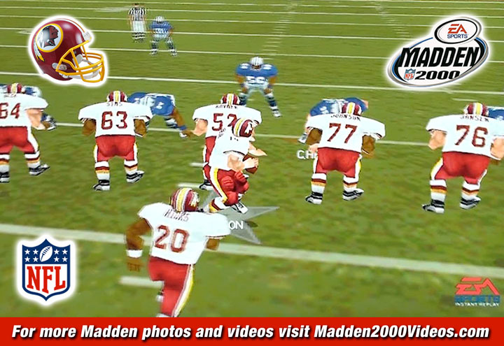 Madden NFL 2000 Redskins Photo