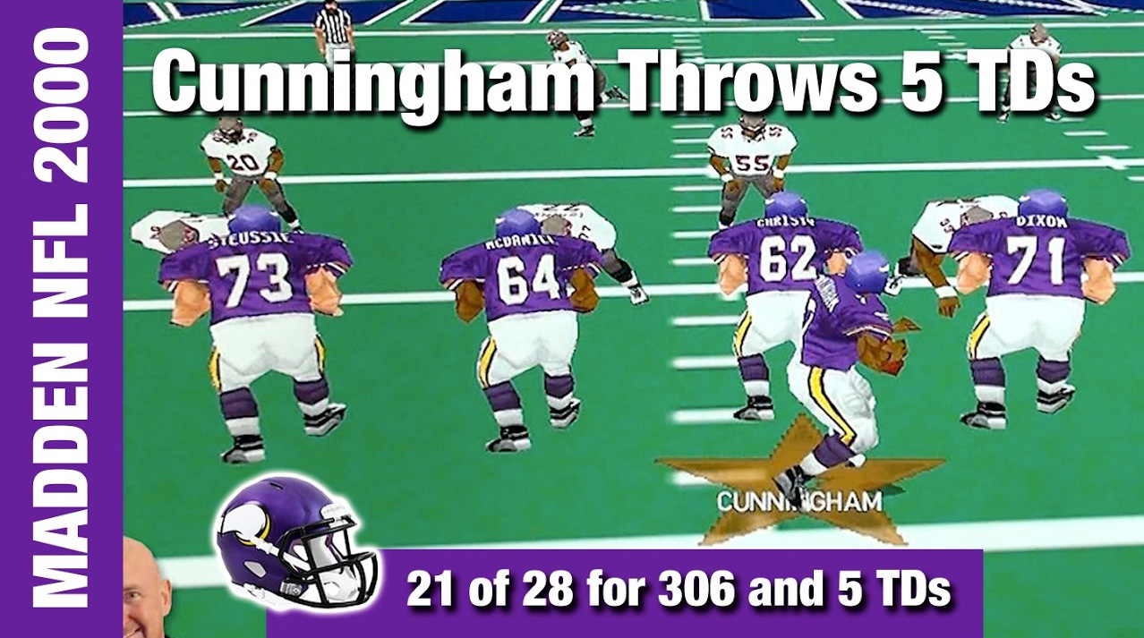 Minnesota Vikings QB Randall Cunningham Image