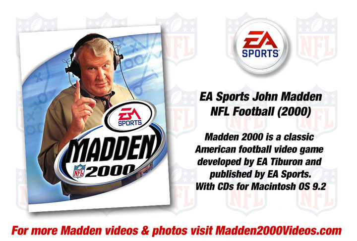 EA Sports Madden NFL PC 2000 Game Cover Photo