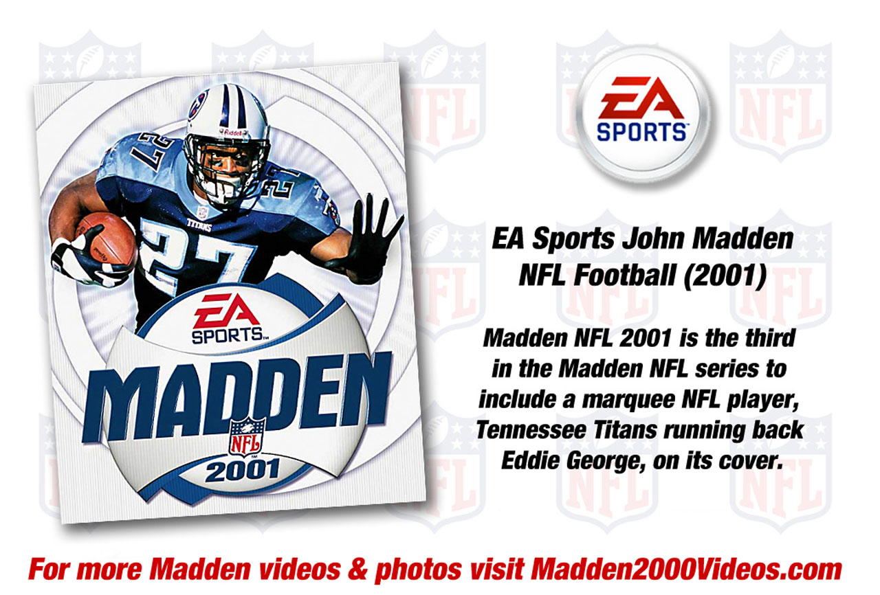 EA Sports Madden NFL 2001 Game Cover Photo
