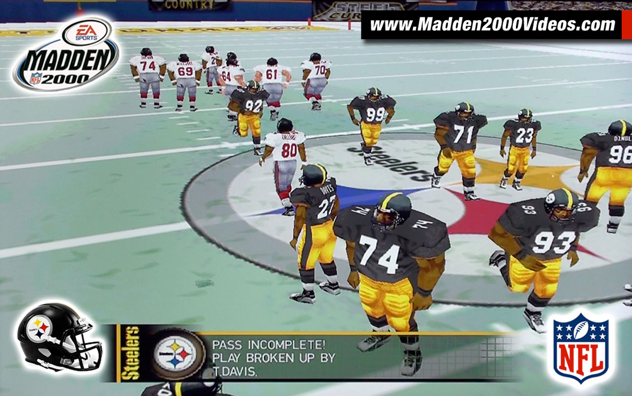 Madden NFL 2000 Sitemap Photo
