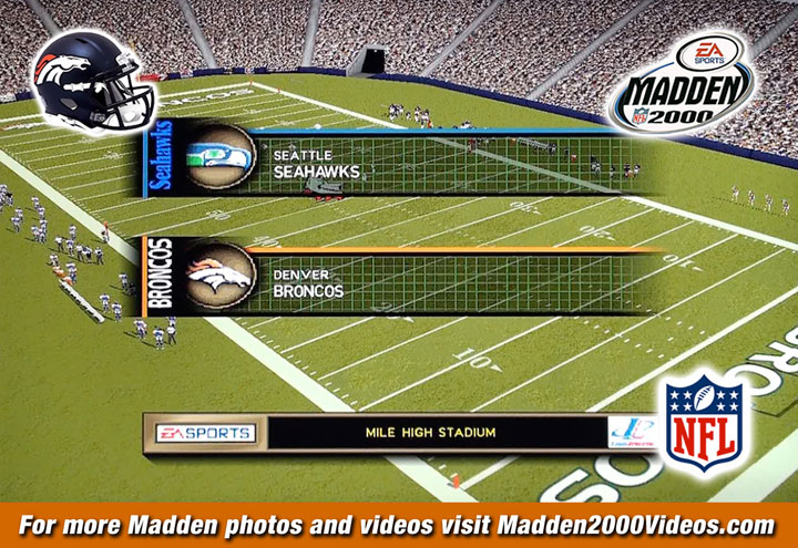 Denver Broncos Madden NFL 2000 Photos