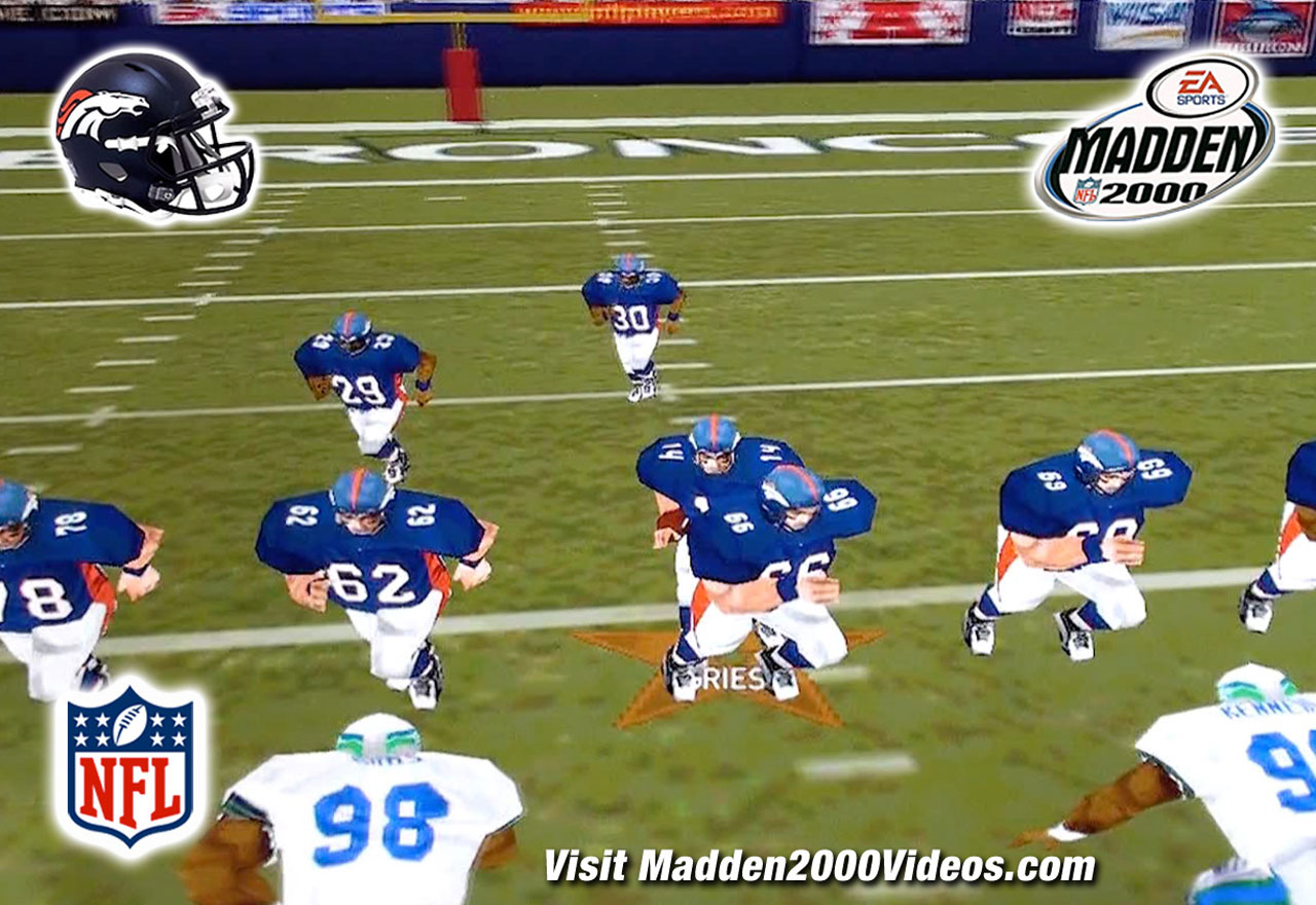 Madden NFL 2000 Denver Broncos Photos