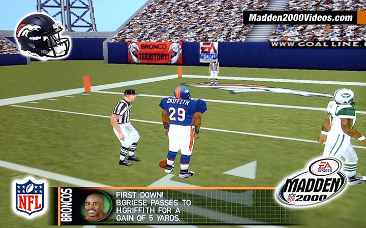 Denver Broncos Madden NFL 2000 Photos