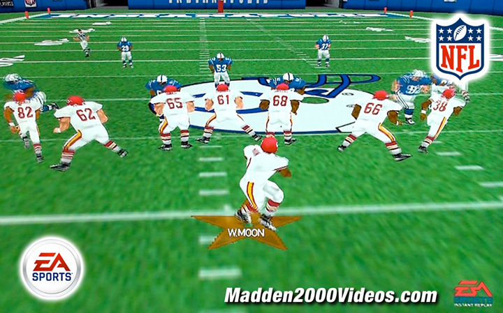 Madden NFL 2000 Chiefs Custom Gameplay Playbook