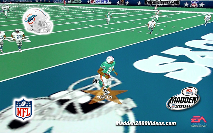 Miami Dolphins Madden NFL 2000 Photos