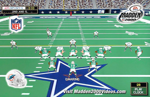 Madden NFL 2000 Dolphins Team Image