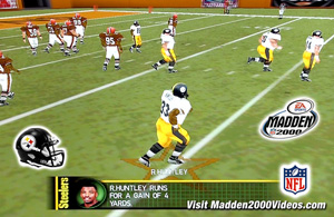 Madden NFL 2000 Steelers Team Image