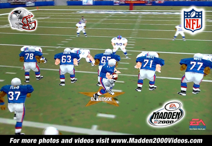 Madden NFL 2000 Patriots Photo
