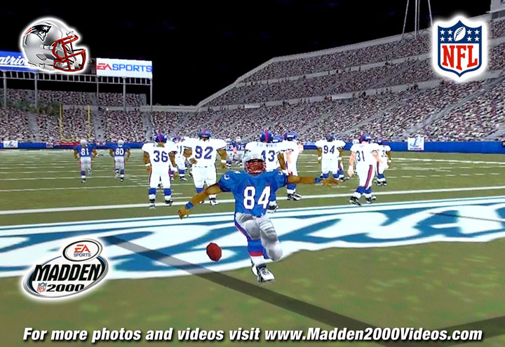 Madden NFL 2000 New England Patriots Photo