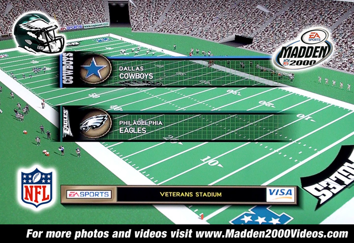 Madden NFL 2000 Philadelphia Eagles Photo