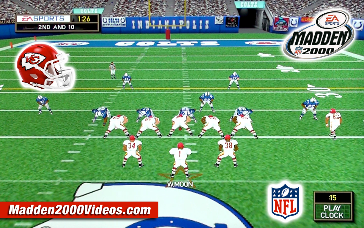 Madden NFL Chiefs at Colts Gameplay Video