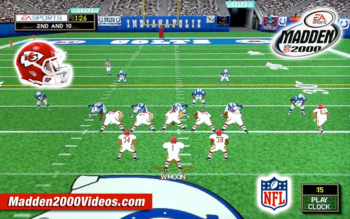 Madden NFL Chiefs at Colts Gameplay Video