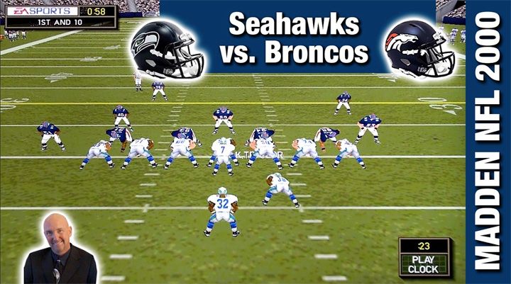 Madden NFL 2000 Video Seattle Seahawks vs. Denver Broncos Video