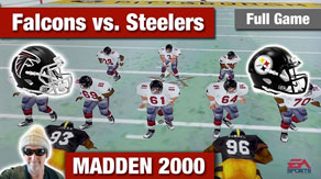 Madden Atlanta Falcons at Pittsburgh Steelers Game