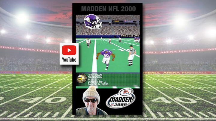 Madden Short Video Vikings Cris Carter Photo