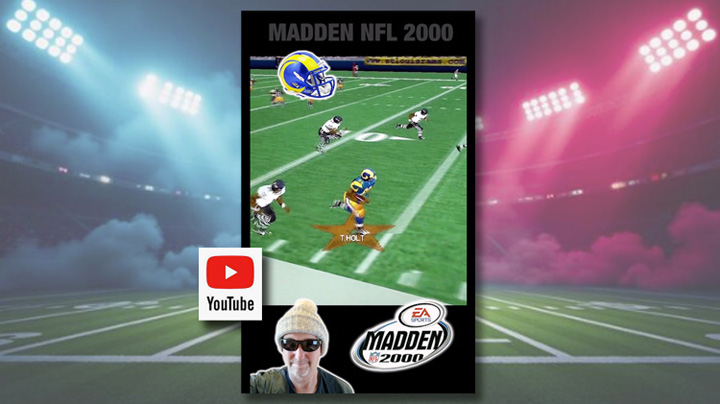 Madden Rams WR Torry Holt Video Short Photo
