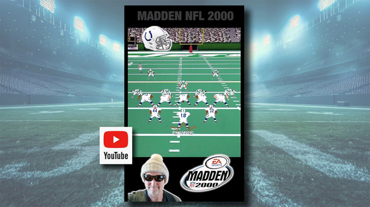 Madden NFL 2000 Gameplay with QB Peyton Manning and the Colts Photo