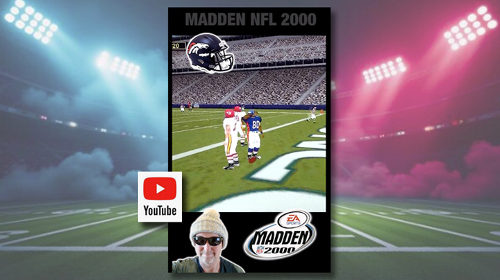 Madden Denver WR Rod Smith TD Catch Photo