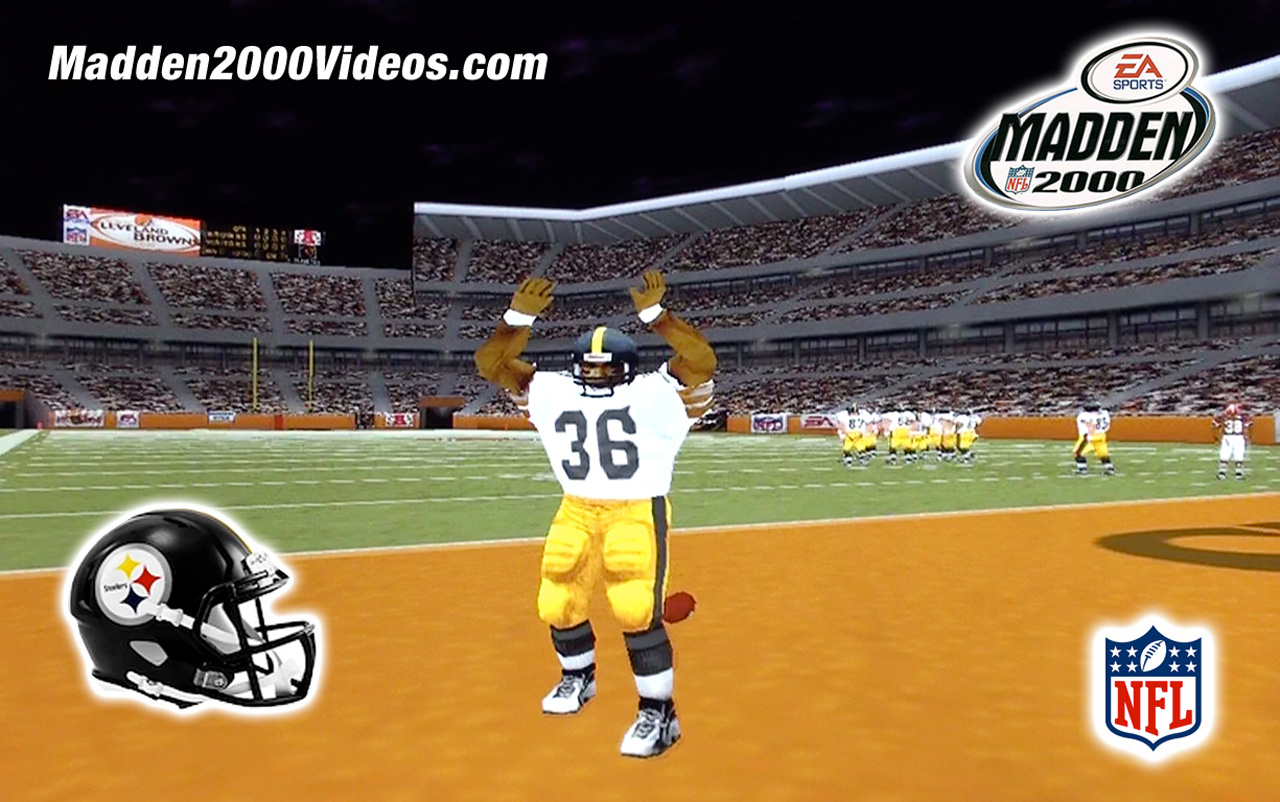 Madden 2000 Pittsburgh Steelers Short Video