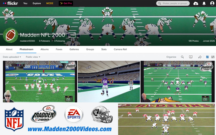 Madden NFL 2000 Flickr Channel Photo