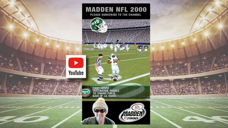 Madden NFL 2000 Wide Receiver Short Videos