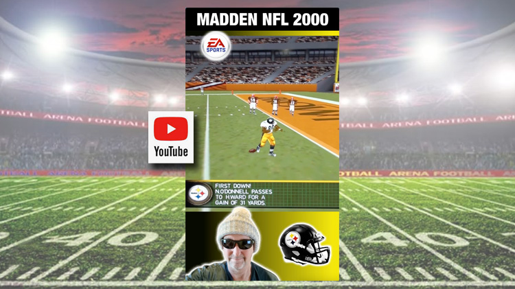 Madden NFL 2000 Wide Receiver Short Videos